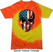 USA Skull Tie Dye Shirt