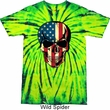 USA Skull Tie Dye Shirt