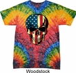 USA Skull Tie Dye Shirt