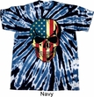 USA Skull Twist Tie Dye Shirt