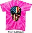 USA Skull Twist Tie Dye Shirt
