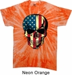 USA Skull Twist Tie Dye Shirt