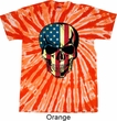 USA Skull Twist Tie Dye Shirt