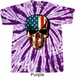 USA Skull Twist Tie Dye Shirt