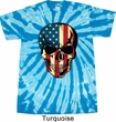 USA Skull Twist Tie Dye Shirt