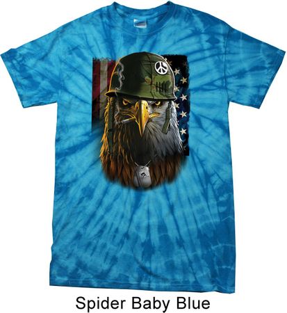USA Tee American Eagle Spider Tie Dye T-shirt