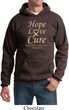Uterine Cancer Awareness Hope Love Cure Hoodie