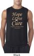 Uterine Cancer Awareness Hope Love Cure Sleeveless Shirt