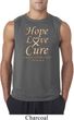 Uterine Cancer Awareness Hope Love Cure Sleeveless Shirt