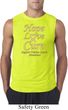 Uterine Cancer Awareness Hope Love Cure Sleeveless Shirt