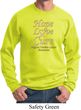 Uterine Cancer Awareness Hope Love Cure Sweatshirt