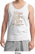 Uterine Cancer Awareness Hope Love Cure Tank Top