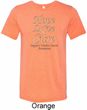 Uterine Cancer Awareness Hope Love Cure Tri Blend Tee