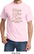 Uterine Cancer Awareness Tee Hope Love Cure T-shirt