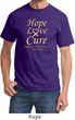 Uterine Cancer Awareness Tee Hope Love Cure T-shirt