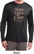 Uterine Cancer Hope Love Cure Dry Wicking Long Sleeve
