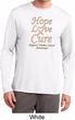 Uterine Cancer Hope Love Cure Dry Wicking Long Sleeve