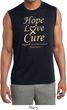 Uterine Cancer Hope Love Cure Dry Wicking Sleeveless Shirt
