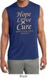 Uterine Cancer Hope Love Cure Dry Wicking Sleeveless Shirt