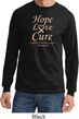 Uterine Cancer Hope Love Cure Long Sleeve
