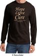 Uterine Cancer Hope Love Cure Long Sleeve