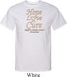 Uterine Cancer Hope Love Cure Tall T-shirt