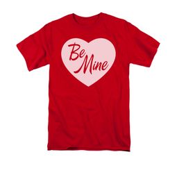 Valentine's Day Shirt Be Mine Adult Red Tee T-Shirt