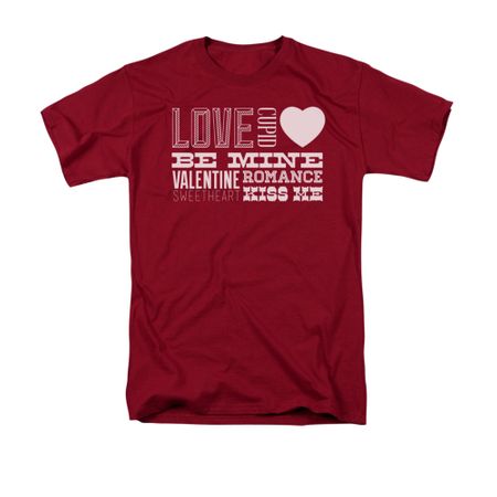 Valentine's Day Shirt Sweet Nothing Adult Cardinal Tee T-Shirt