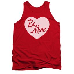 Valentine's Day Tank Top Be Mine Red Tanktop