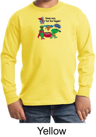 Vegan Kids Long Sleeve Shirt