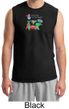 Vegan Mens Muscle Shirt - Dewey Says Eat Your Veggies