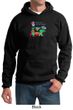 Vegan Sweatshirt - Dewey Says Hoodie Eat Your Veggies Adult Hoody
