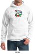Vegan Sweatshirt - Dewey Says Hoodie Eat Your Veggies Adult Hoody