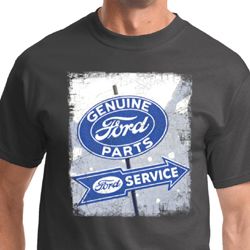 Vintage Sign Genuine Ford Parts Mens Shirts
