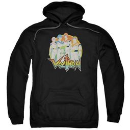 Voltron Hoodie Group Black Sweatshirt Hoody