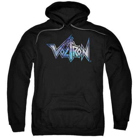 Voltron Hoodie Space Logo Black Sweatshirt Hoody