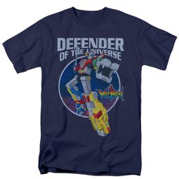 Voltron Shirt Defender Adult Navy Blue Tee T-Shirt