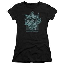 Voltron Shirt Juniors Defender Rough Black Tee T-Shirt