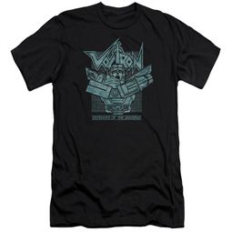 Voltron Shirt Slim Fit Defender Rough Black Tee T-Shirt