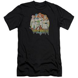 Voltron Shirt Slim Fit Group Black Tee T-Shirt