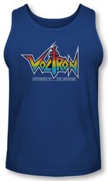 Voltron Tank Top Logo Royal Blue Tanktop