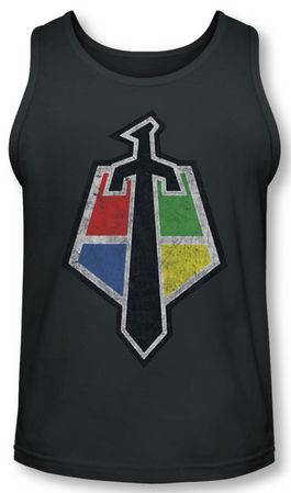 Voltron Tank Top Sigil Charcoal Tanktop