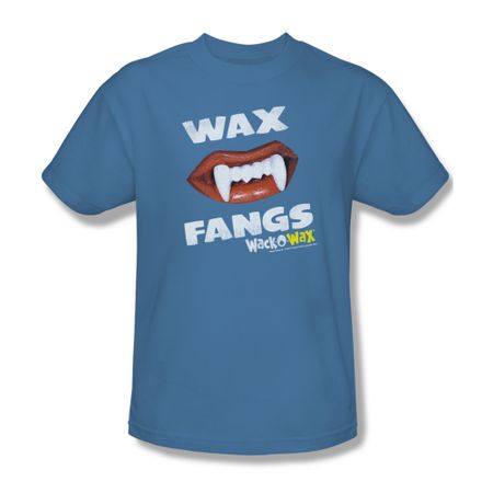 Wack O Wax Shirt Fangs Carolina Blue T-Shirt