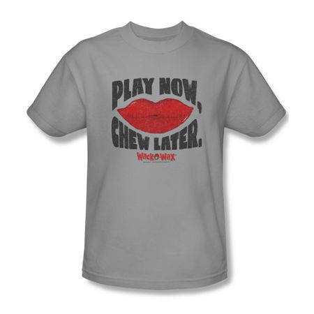 Wack O Wax Shirt Play Silver T-Shirt