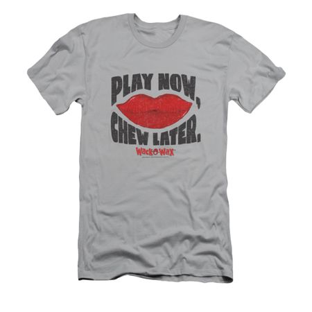 Wack O Wax Shirt Slim Fit Play Silver T-Shirt