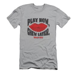 Wack O Wax Shirt Slim Fit Play Silver T-Shirt
