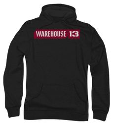 Warehouse 13 Hoodie Sweatshirt Logo Black Adult Hoody