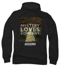 Warehouse 13 Hoodie Sweatshirt Mystery Loves Black Adult Hoody Warehouse 13 Hoodie Sweatshirt Mystery Loves Black Adult Hoody