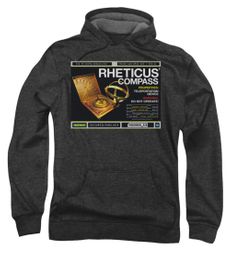 Warehouse 13 Hoodie Sweatshirt Rheticus Compass Charcoal Adult Hoody Warehouse 13 Hoodie Sweatshirt Rheticus Compass Charcoal Adult Hoody
