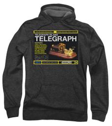 Warehouse 13 Hoodie Sweatshirt Telegraph Island Charcoal Adult Hoody
